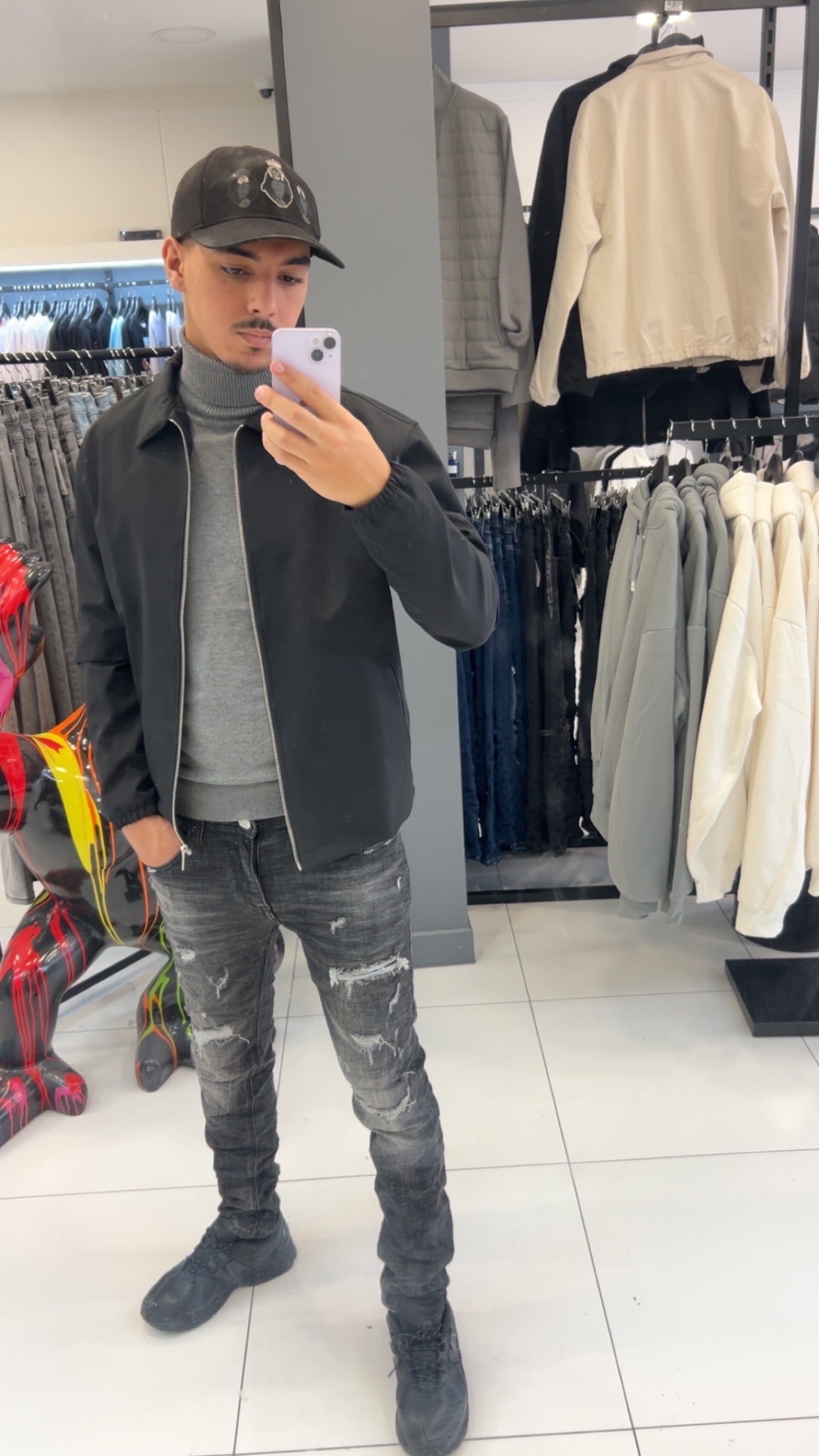 veste noir
