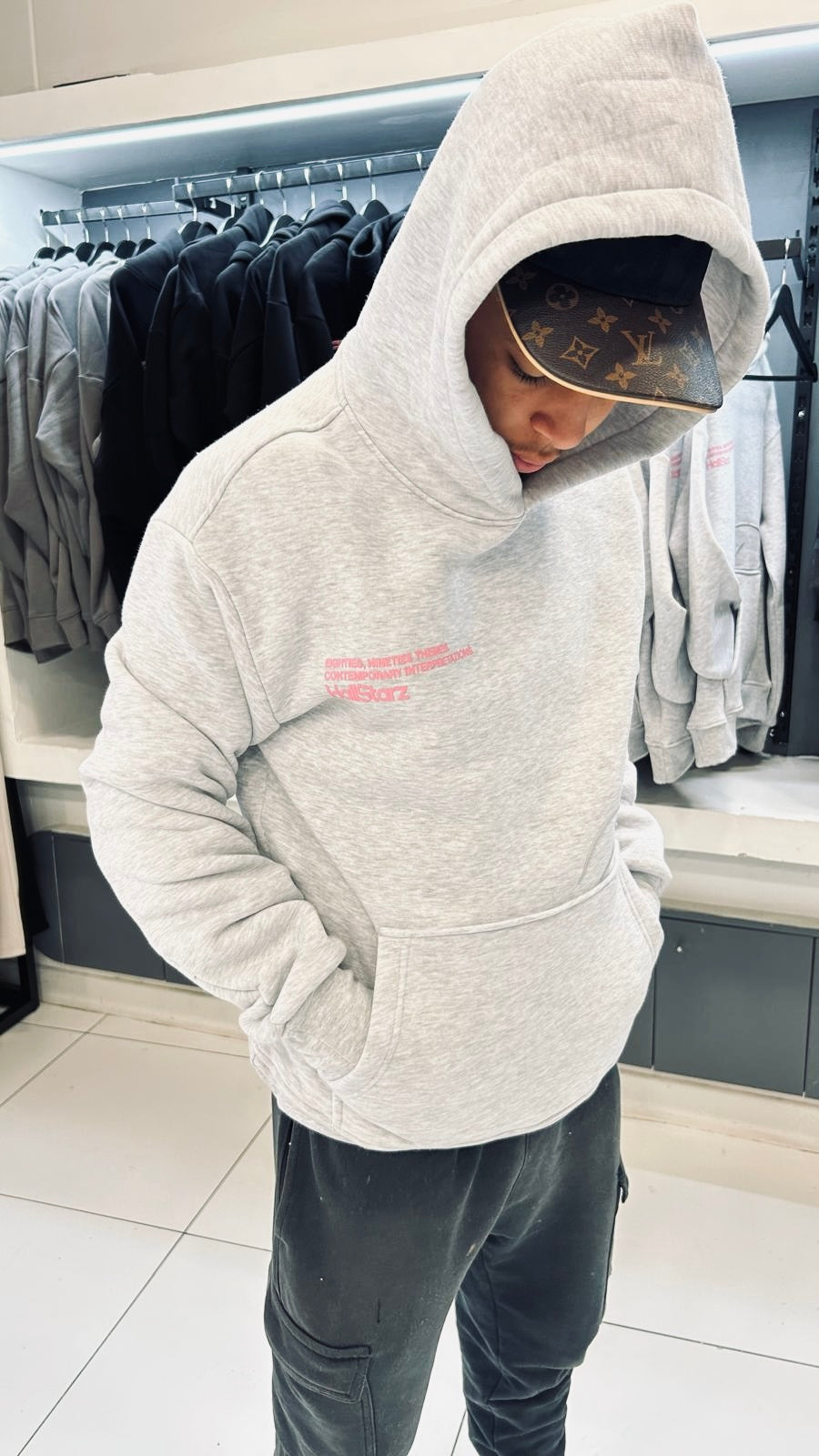 Sweat panthère rose