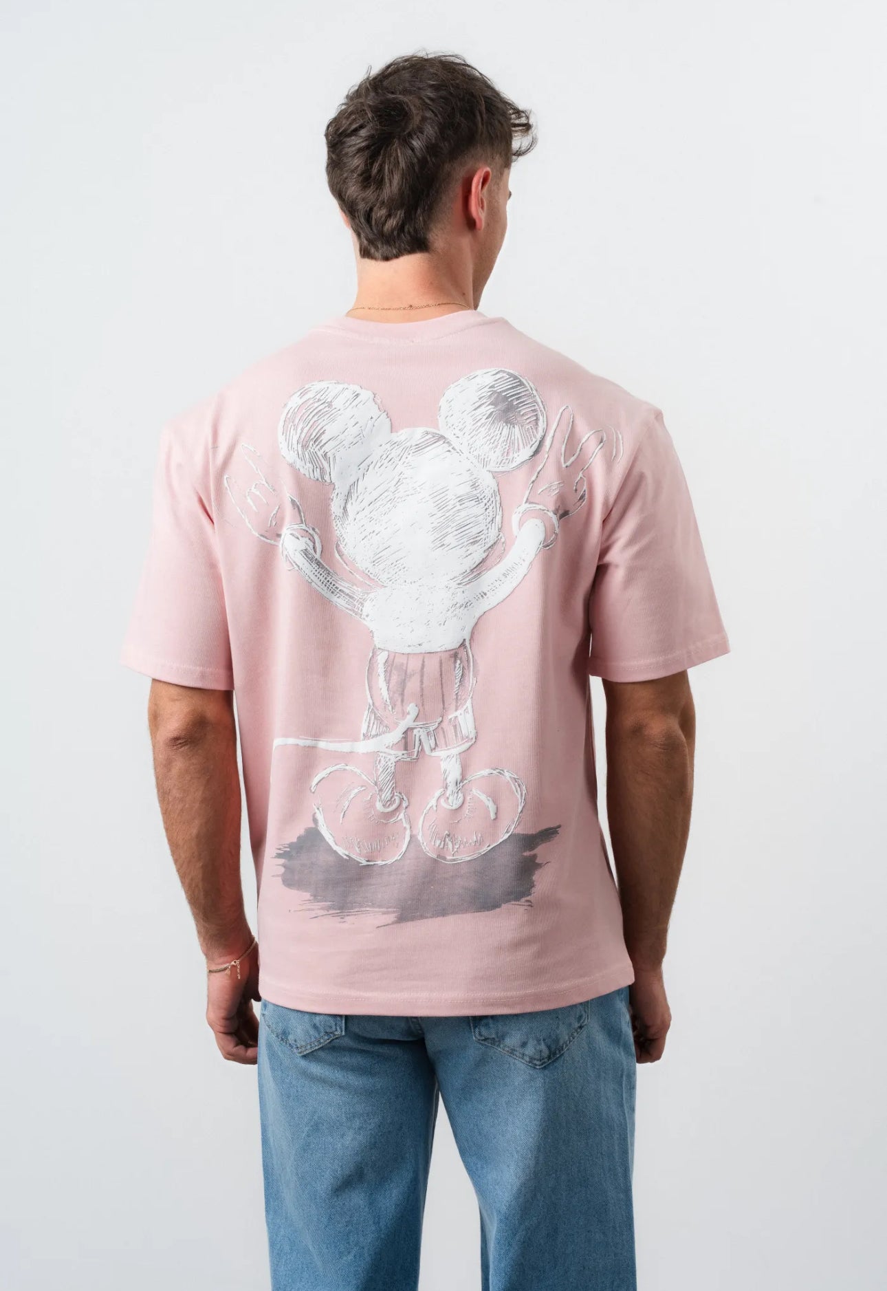 T-shirt Mickey rose